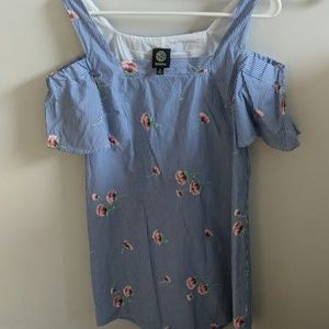 Off the shoulder spring dress